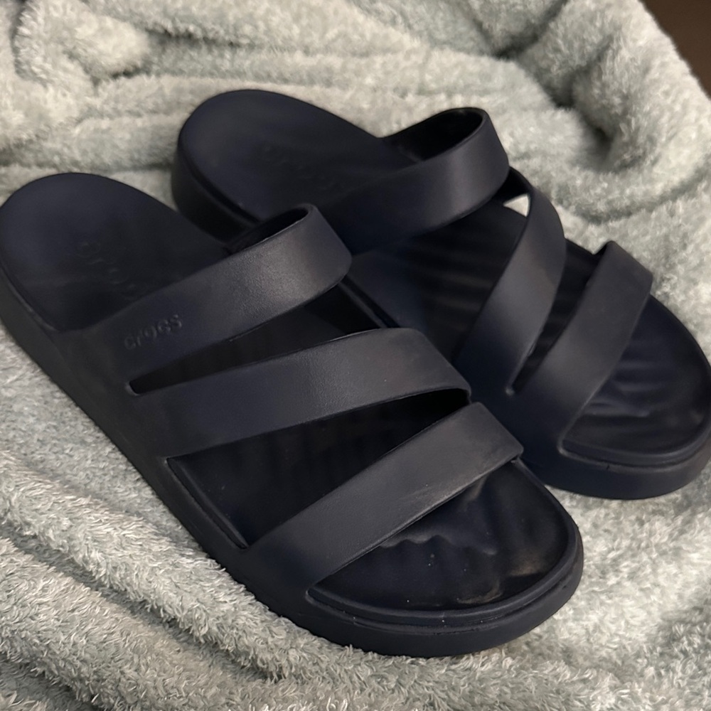 CROCS Navy Blue Women's Sandals
